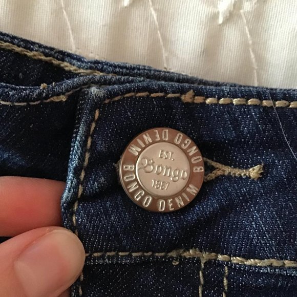 vintage y2k bongo midi denim skirt - Picture 5 of 6